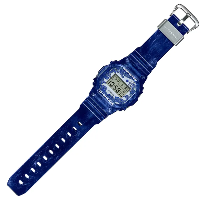 Casio G-Shock Special Color X Blue & White Men's Watch- DW-5600BWP-2